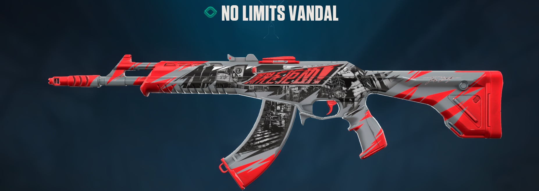 NO LIMITS Valorant Vandal Skin