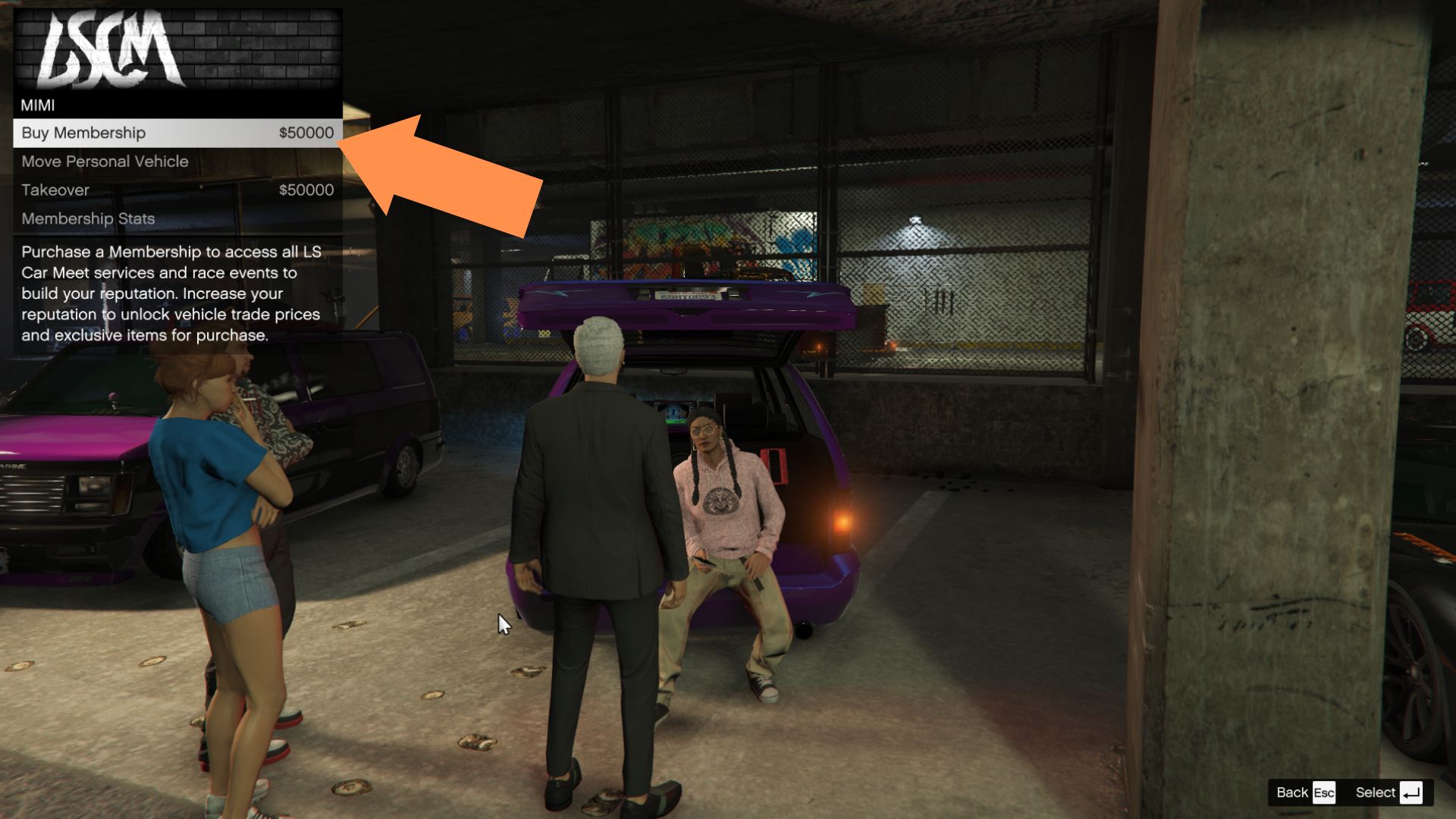 A gameplay still from GTA 5