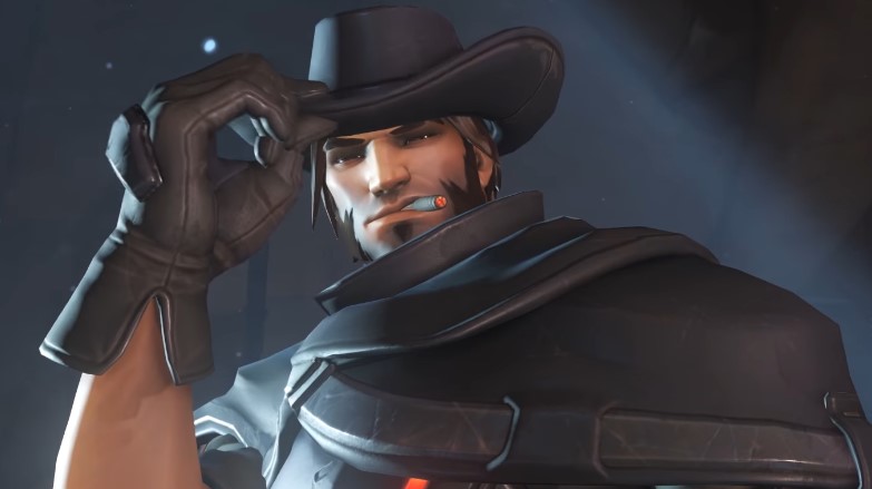 A screenshot of Cassidy in Overwatch 2