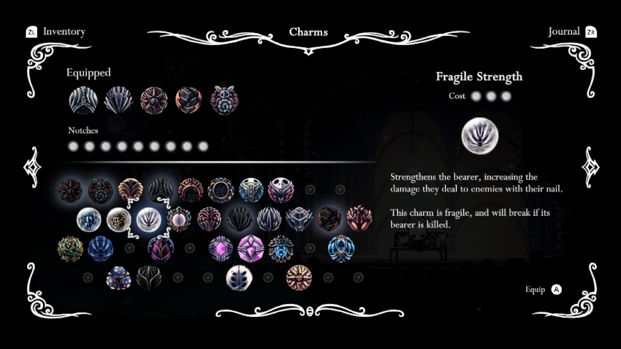 Hollow Knight: How To Upgrade Fragile Charms