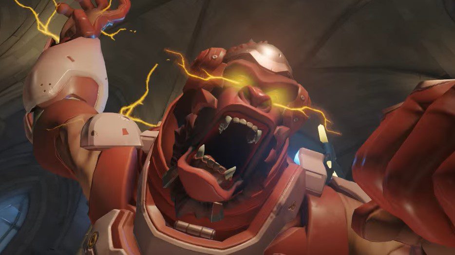 Winston Overwatch Rage 01