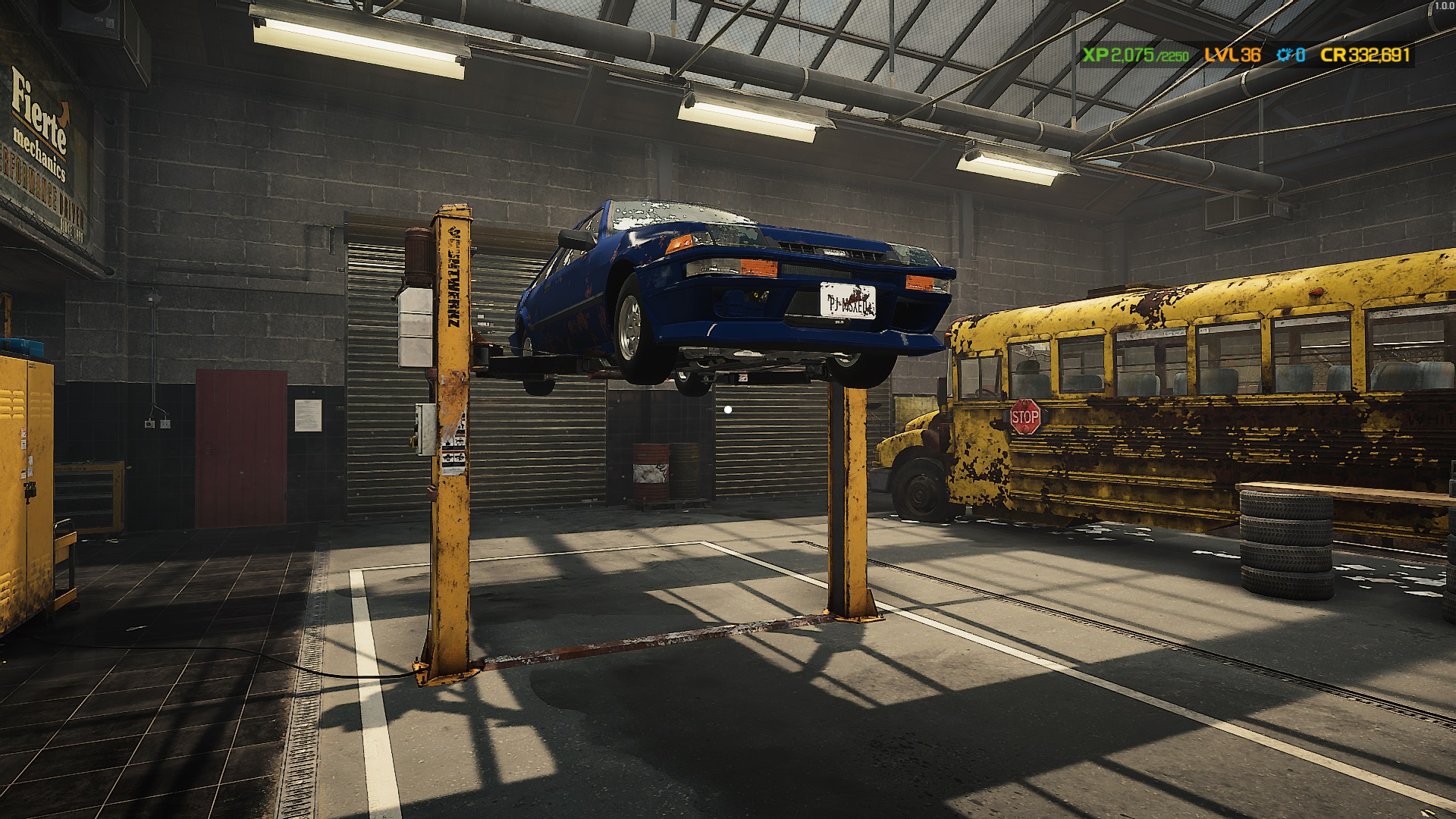 How To Put a Car on the Lift in Car Mechanic Simulator