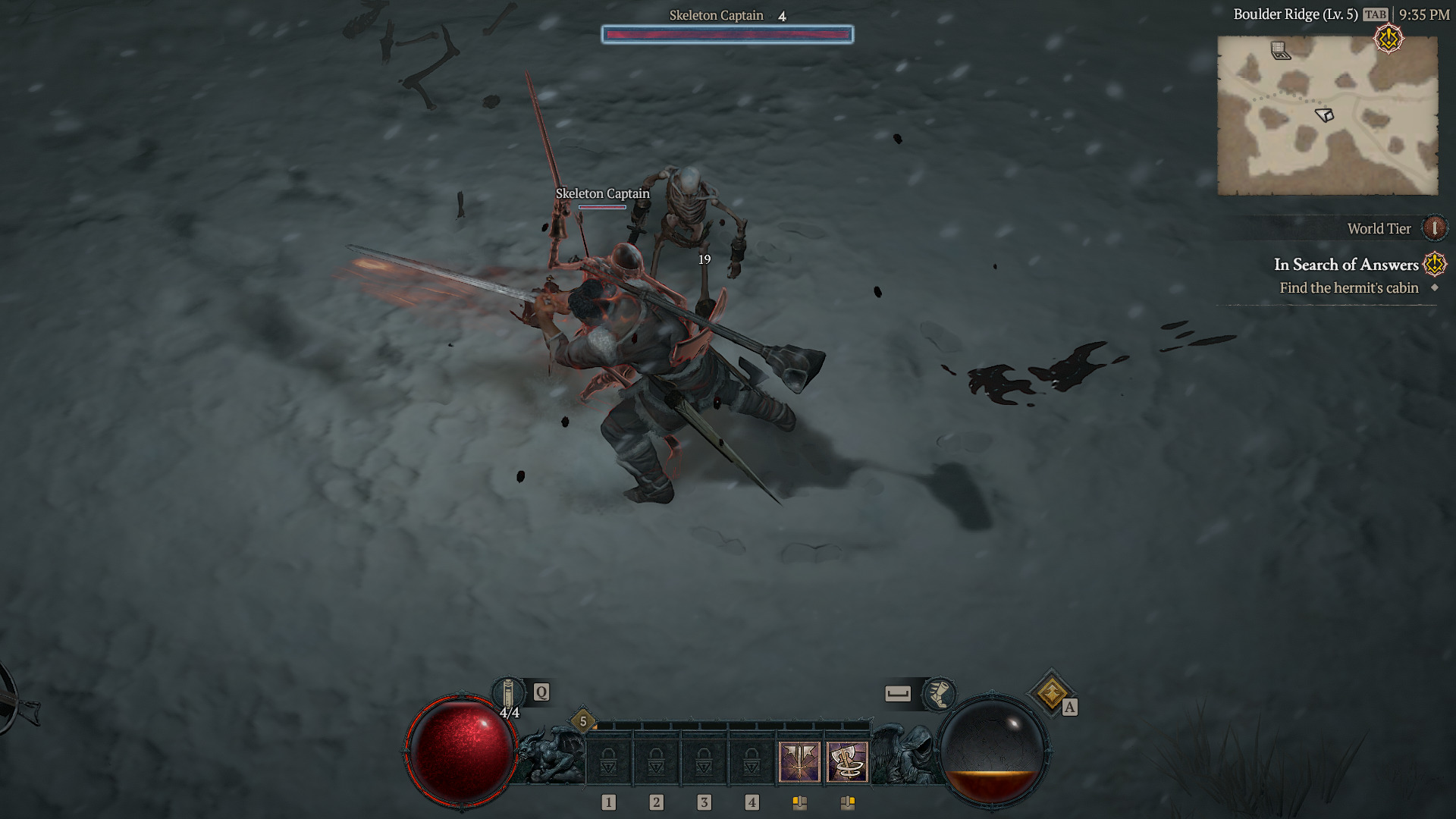 A gameplay still from Diablo IV