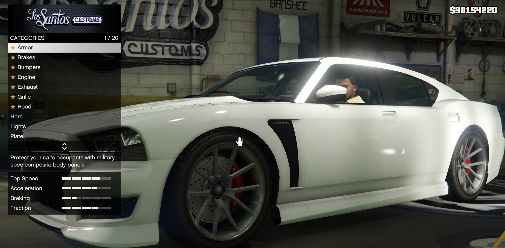 Head to Los Santos Customs in GTA V and look for the Turbo option.