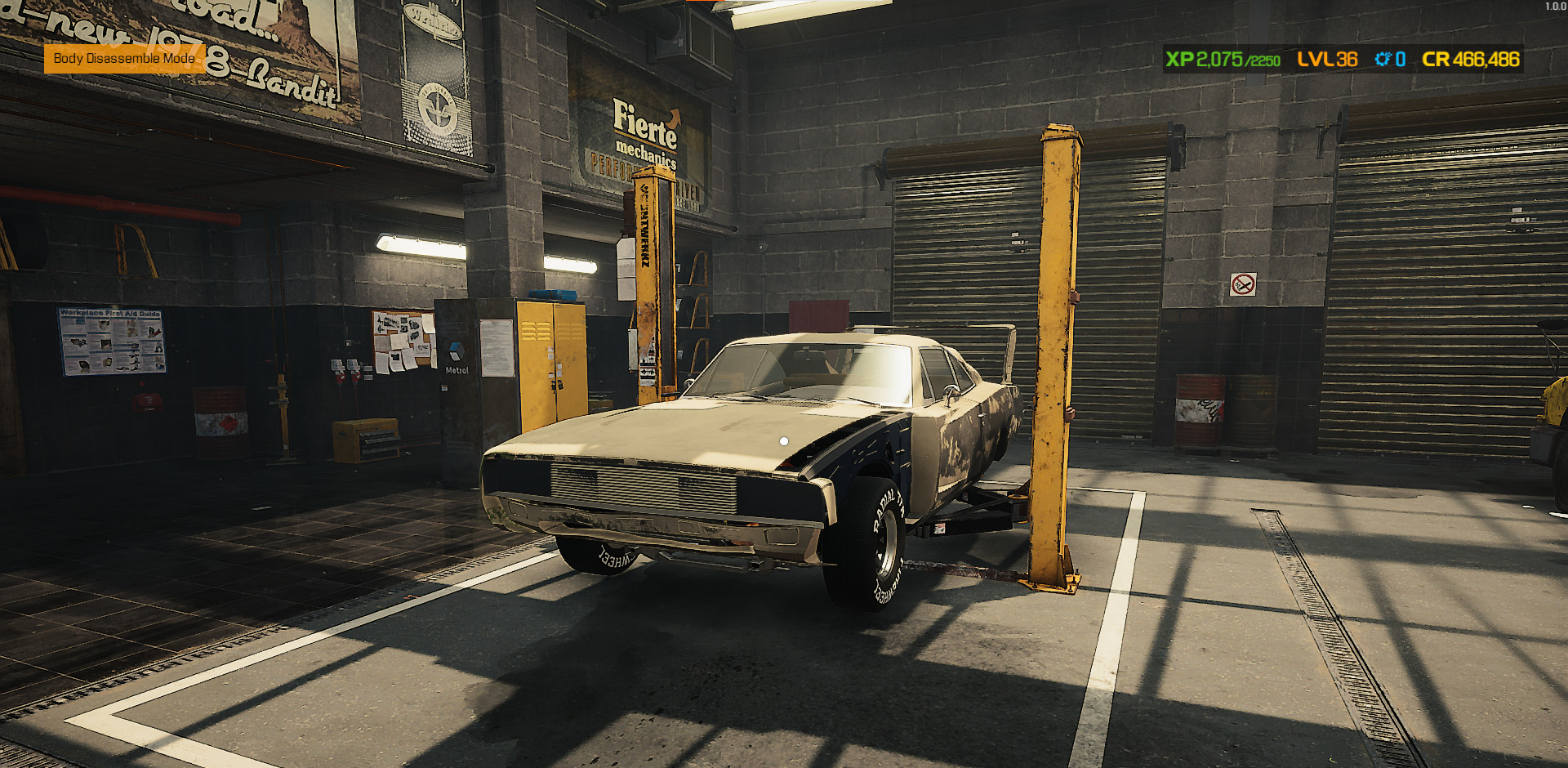Drain the old oil before you change oil in Car Mechanic Simulator. 