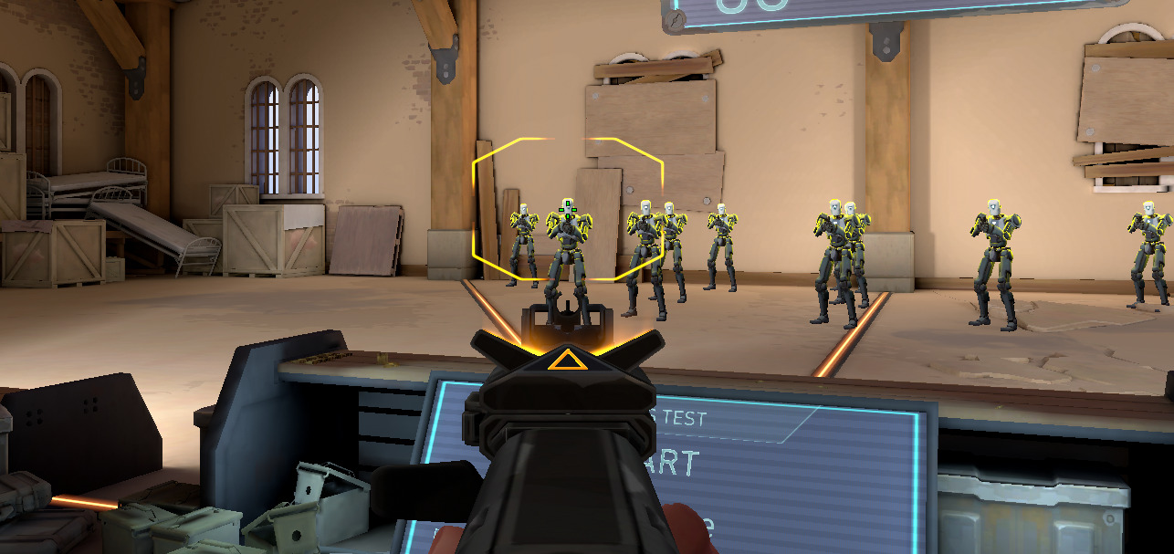 Try out a smaller crosshair to see enemies better in Valorant. 
