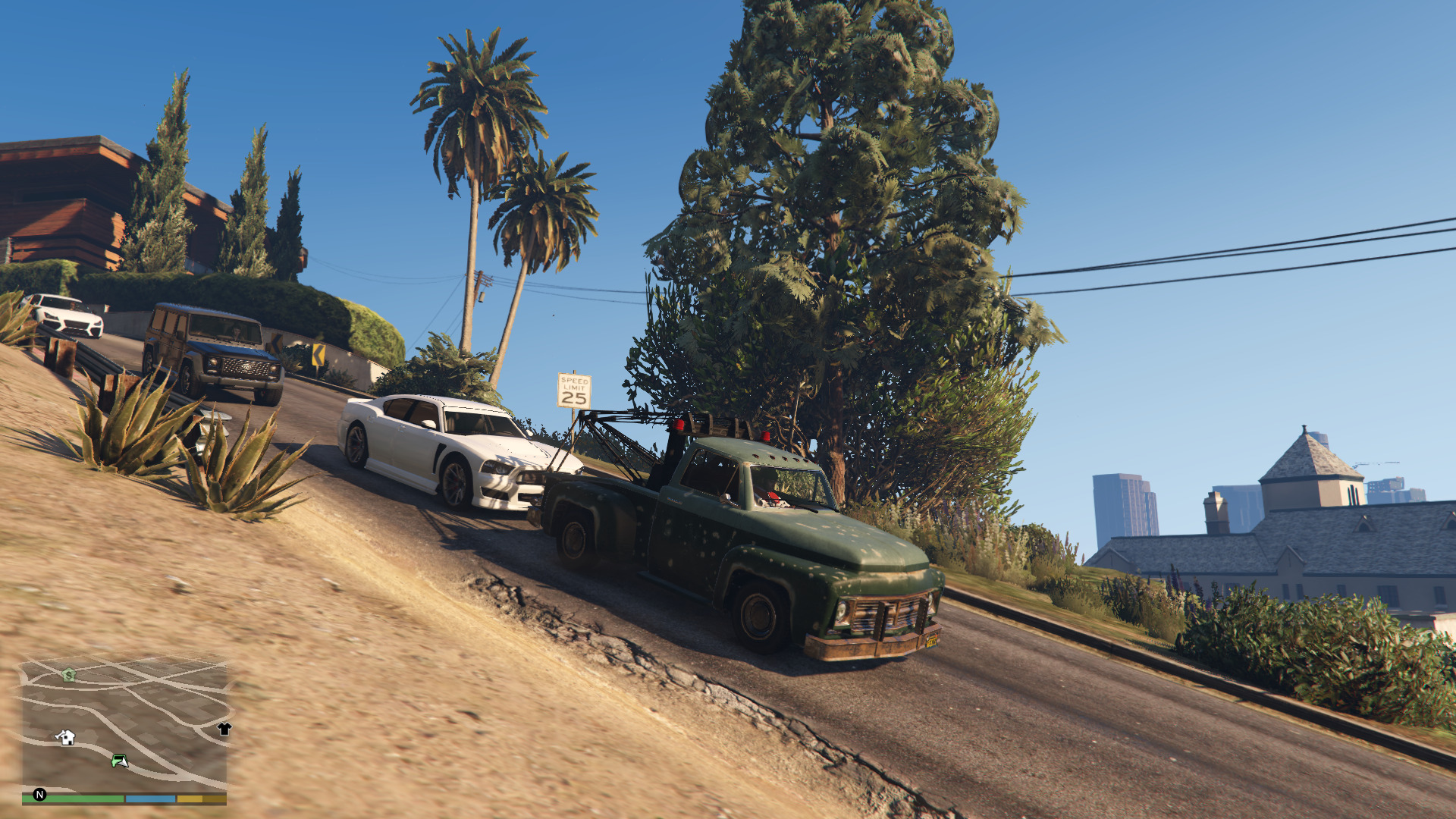 A screenshot of the tow-truck in GTA 5