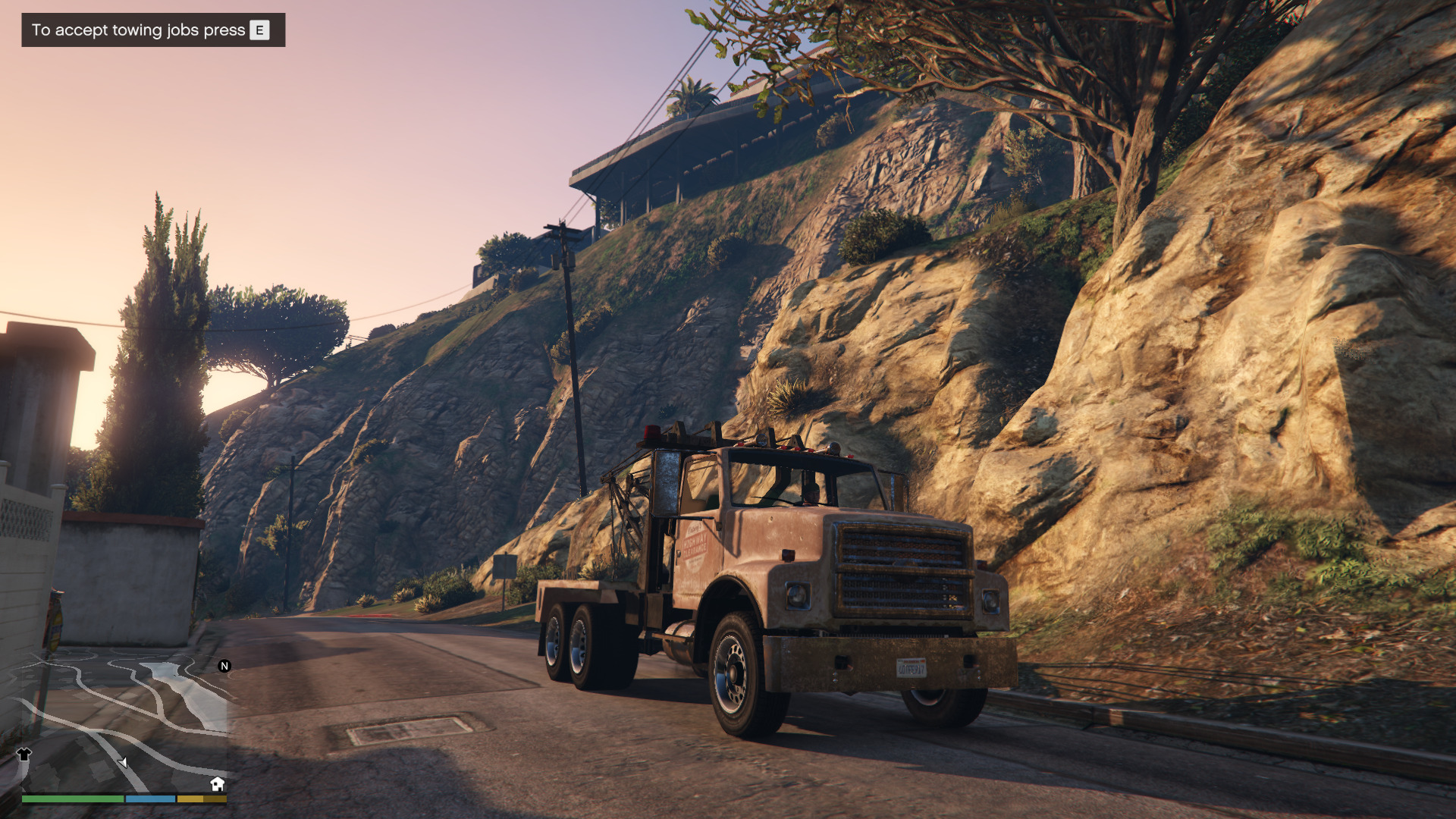 Install the appropriate Tow Truck mods to call a tow truck in GTA 5