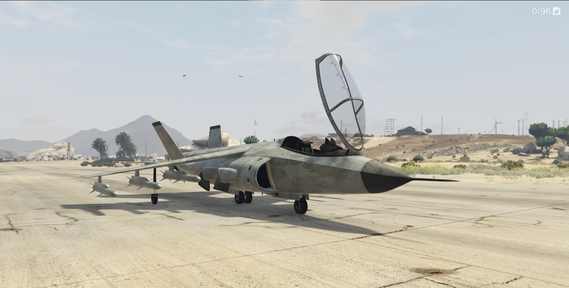 GTA 5 Hydra is a fixed-wing aircraft with VTOL. 