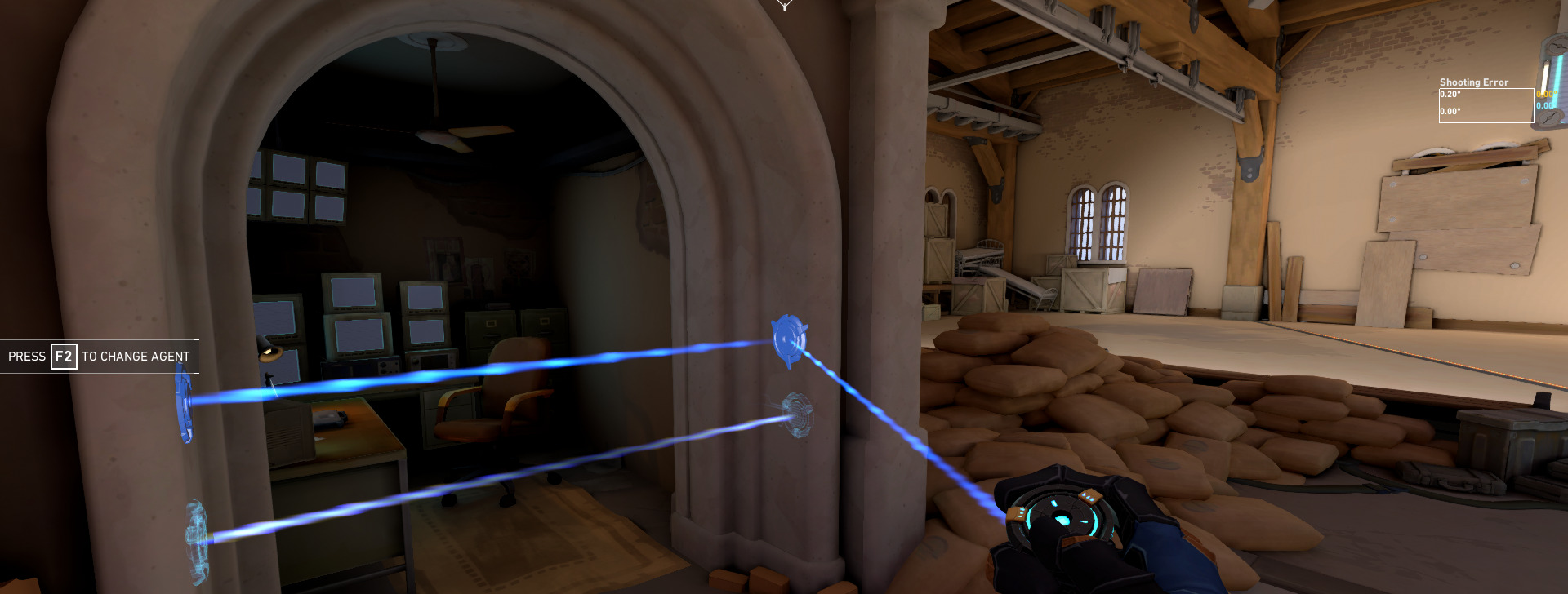 Cypher's Trapwire ability is a powerful bombsite holding ability in Valorant. 
