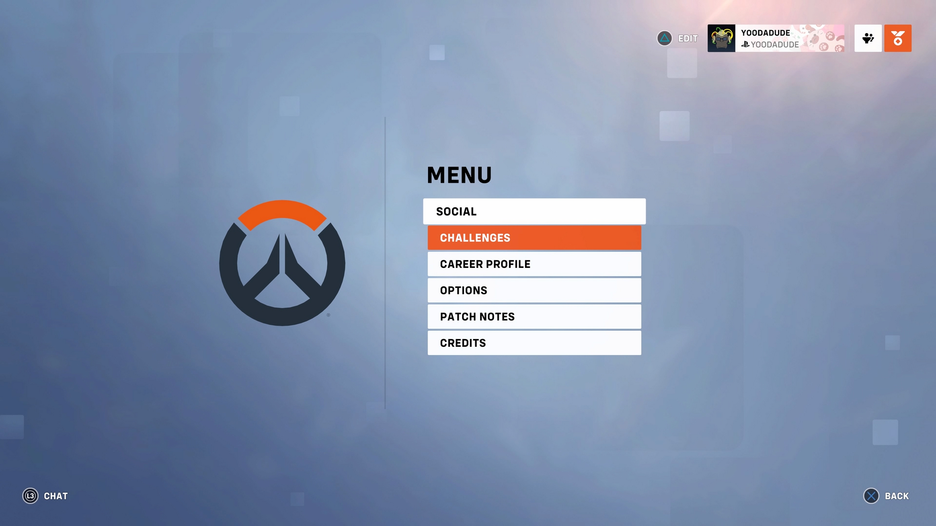 A screenshot of the settings menu in Overwatch 2