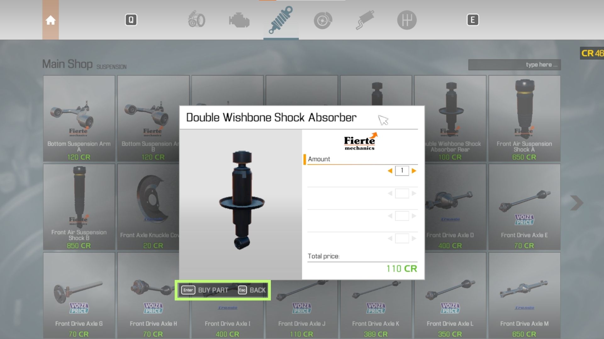 Car Mechanic Simulator Shock Absorbers Player Assist Game Guides