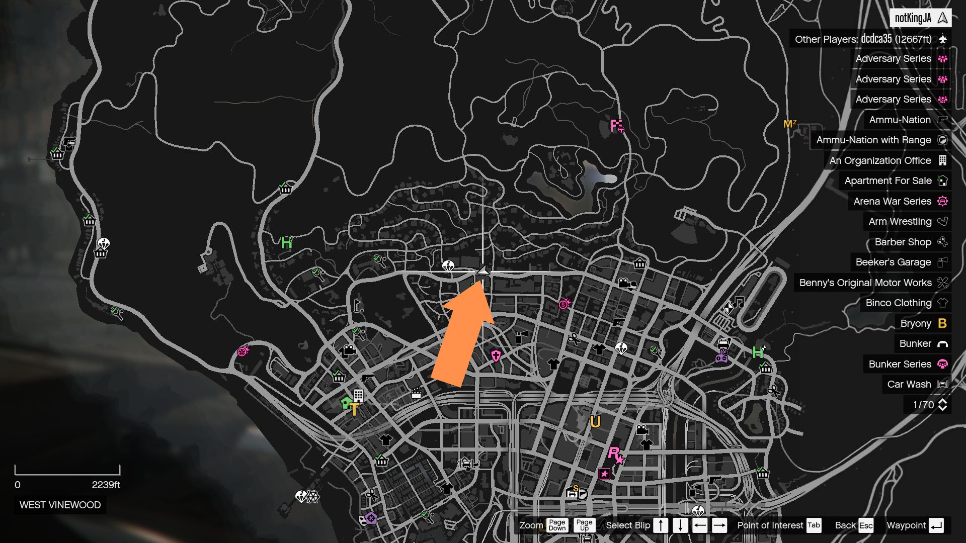 Eight Bit Arcade Location in GTA 5