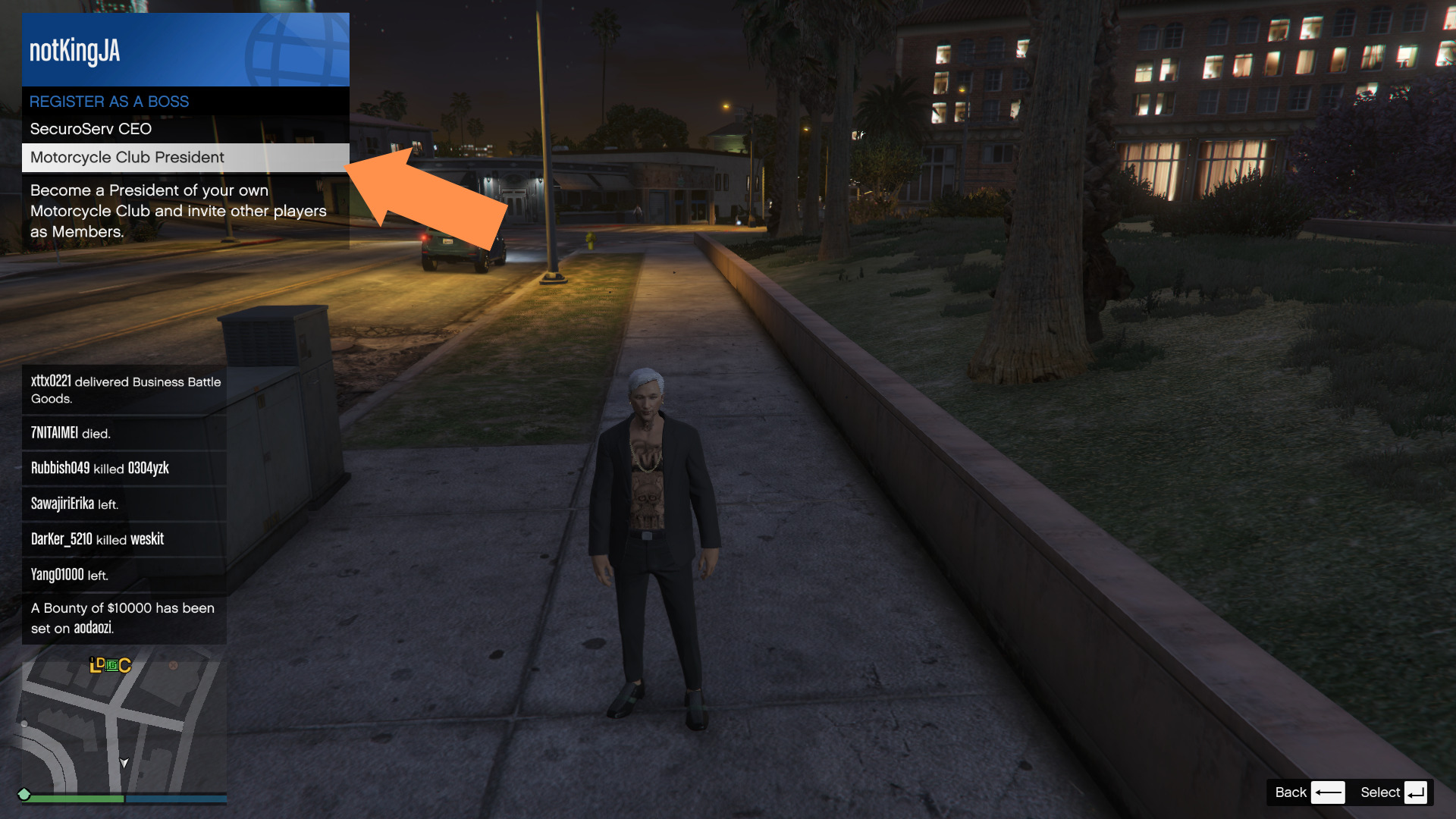 A gameplay still from GTA 5