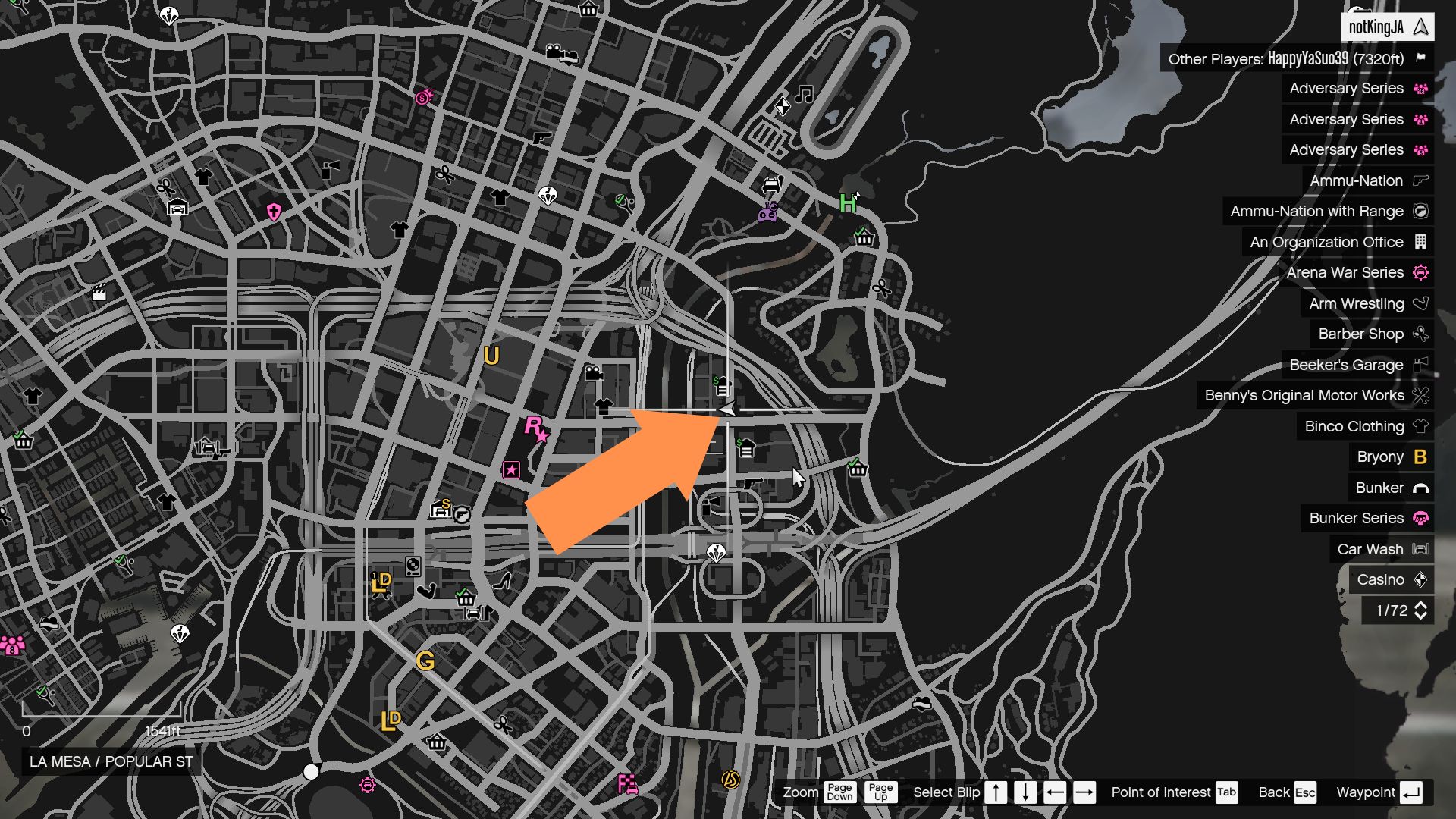 Videogeddon Arcade location in GTA 5