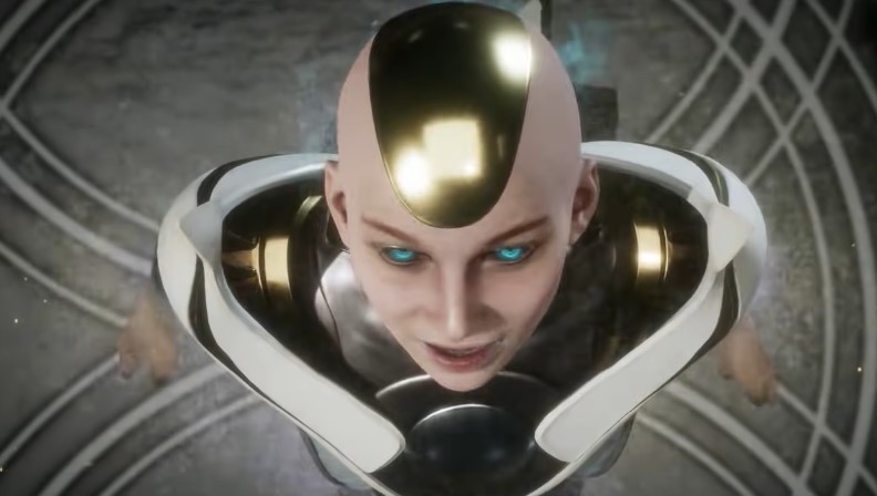 Kronika the Timekeeper is a Titan from Mortal Kombat 11