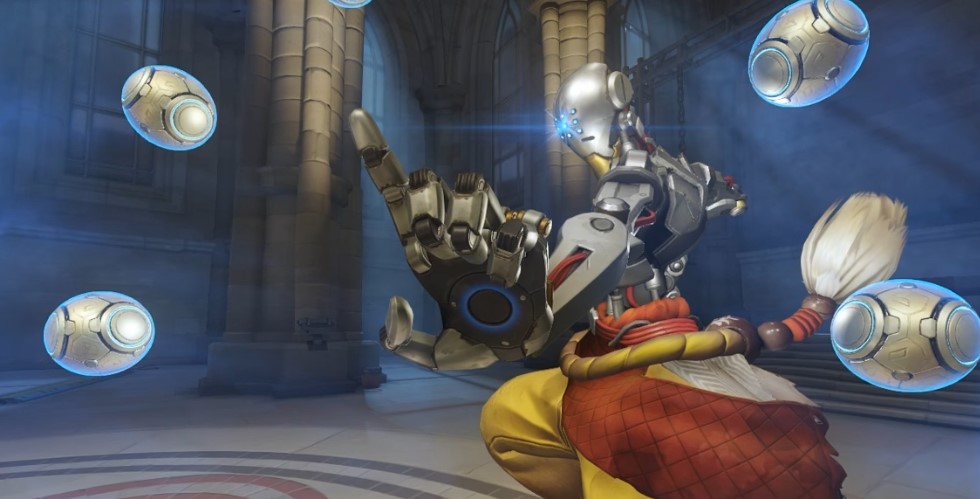 A screenshot showing Zenyatta in Overwatch 2