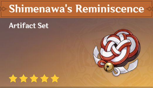 A screenshot showing the Shimenawa's Reminiscence