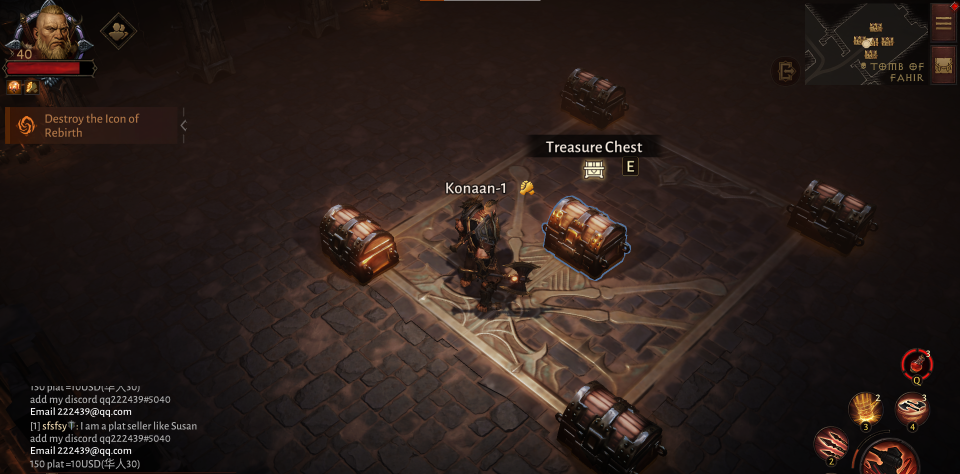 Tomb of Fahir is one of the best places to farm Legendary Gear in Diablo Immortal. 