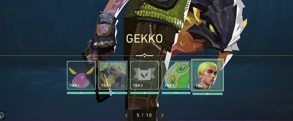 Pay 1000 Valorant Points to get Gekko instantly