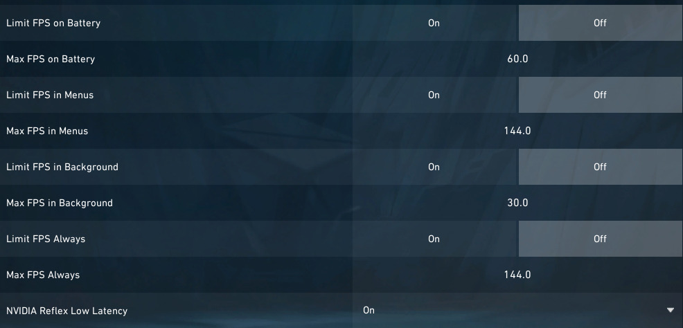 Turn off FPS limiters and get better FPS in Valorant