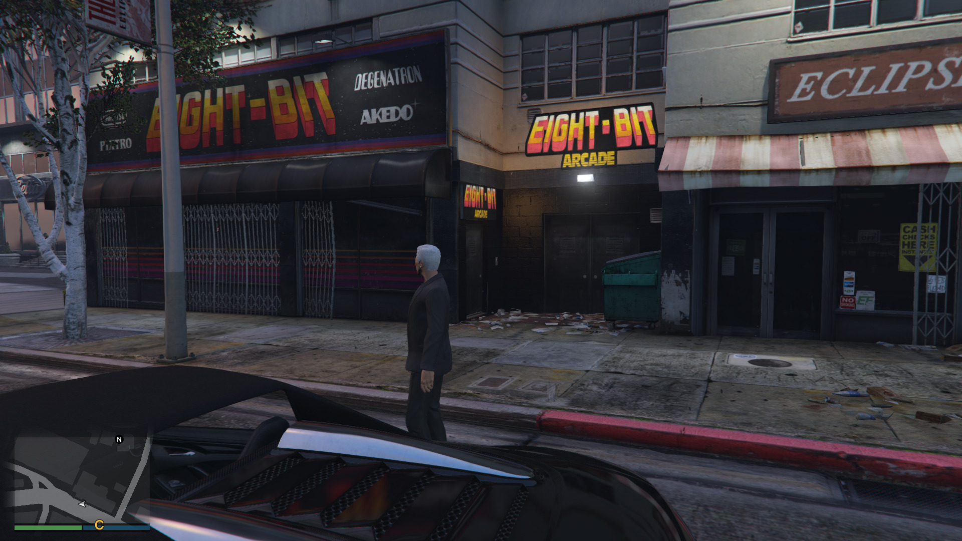 You can buy the Eight Bit Arcade located at Milton Road West Vinewood