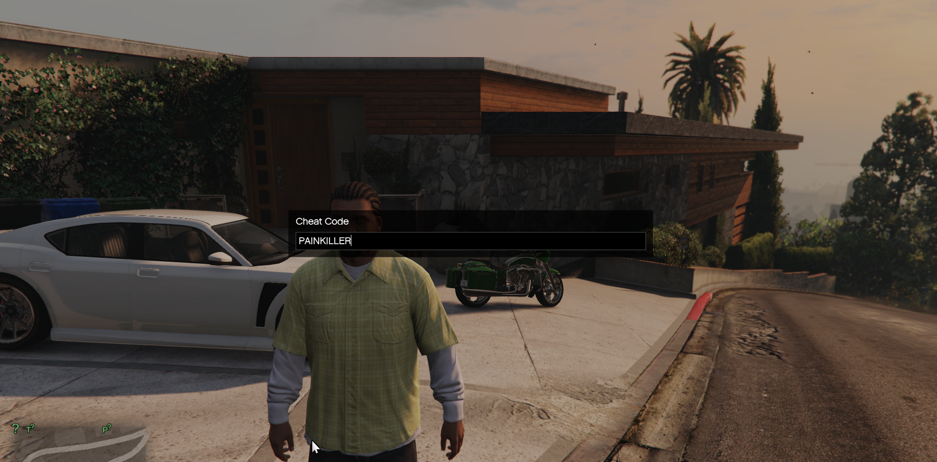 Bring up the console to use the Invincibility Cheat in GTA V. 