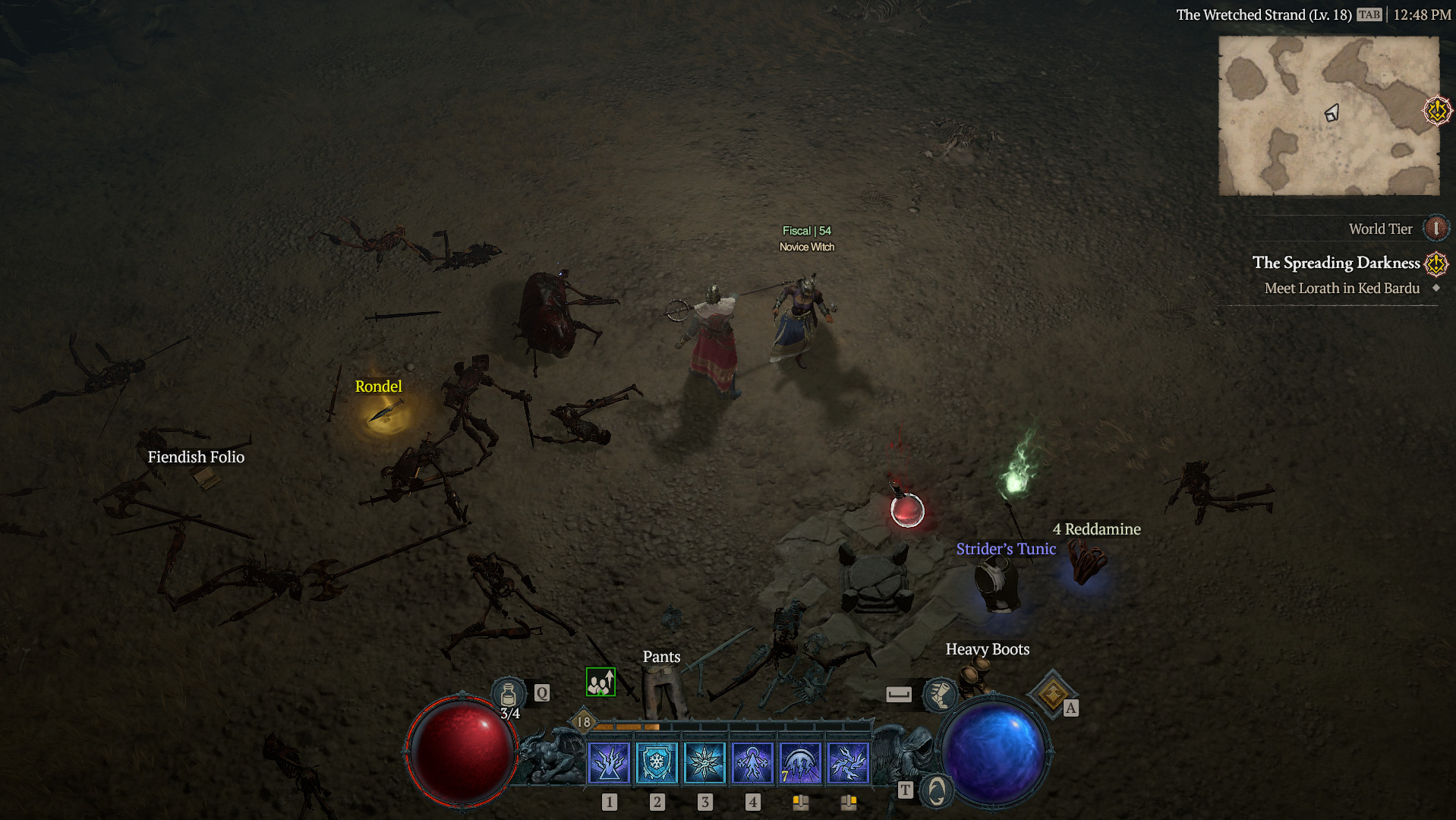 You don't have to worry about your loot in Diablo IV co-op. 