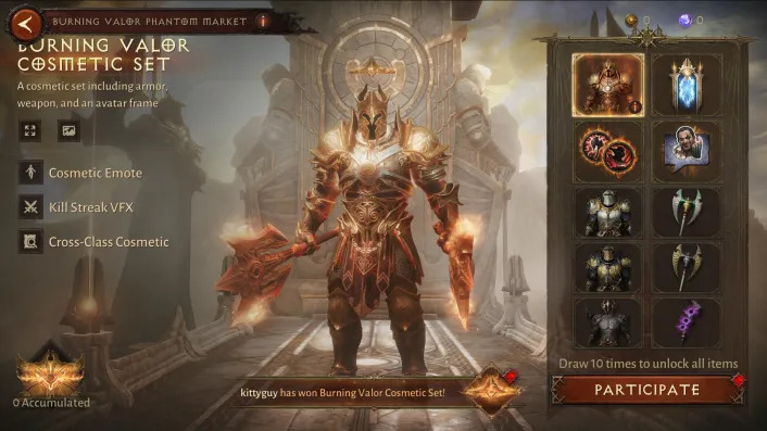 You can use Obols in the Phantom Market limited-time event in Diablo Immortal. 
