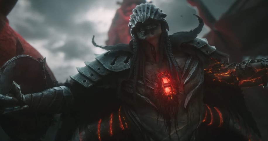 The Lightreaper from the Lords of the Fallen cinematic
