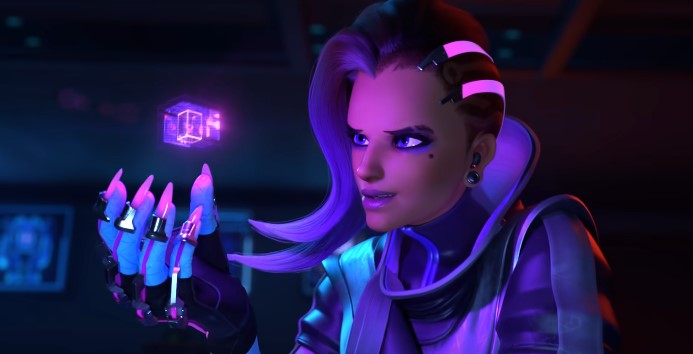 Sombra from the Overwatch short Infiltration