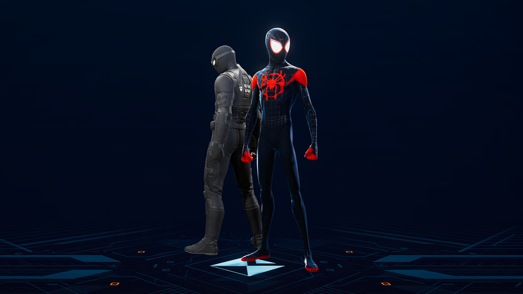 Miles' Into the Spider-Verse Suit from Spider-Man 2