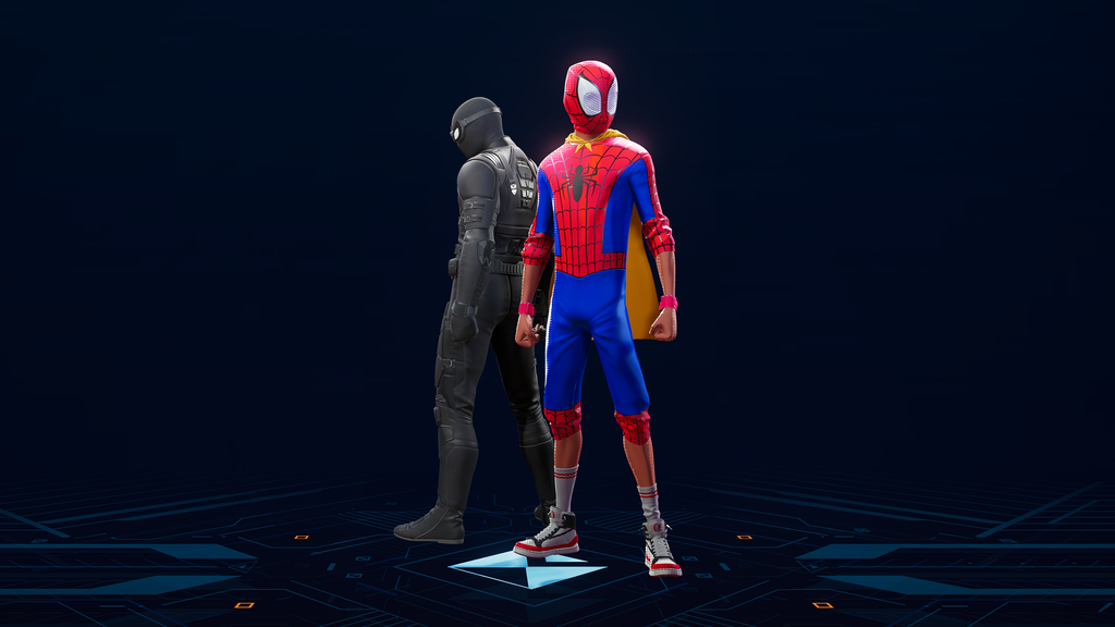 Miles'  Into the Spider-Verse SB Suit from Spider-Man 2