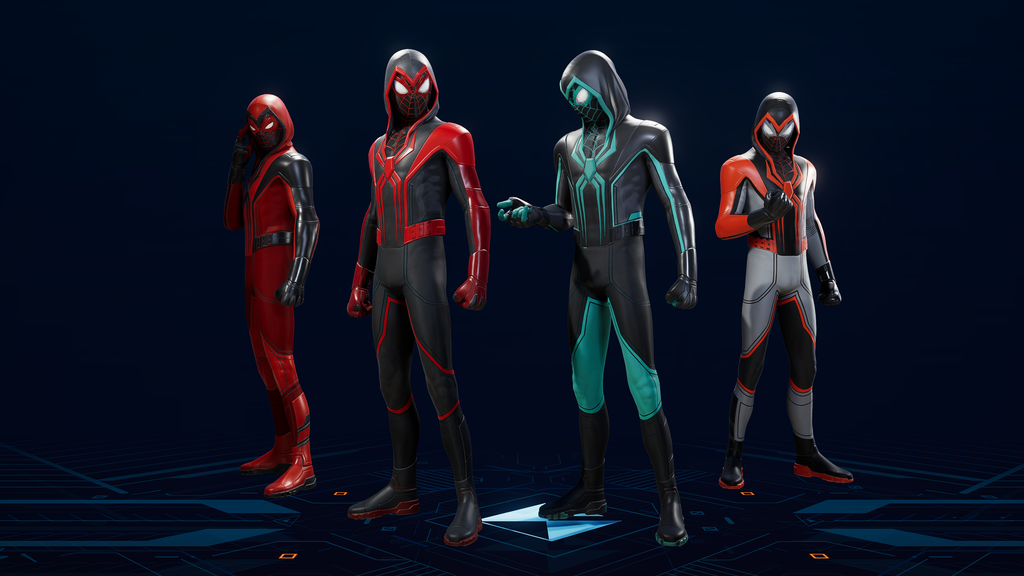 Miles'  Crimson Cowl Suit from Spider-Man 2