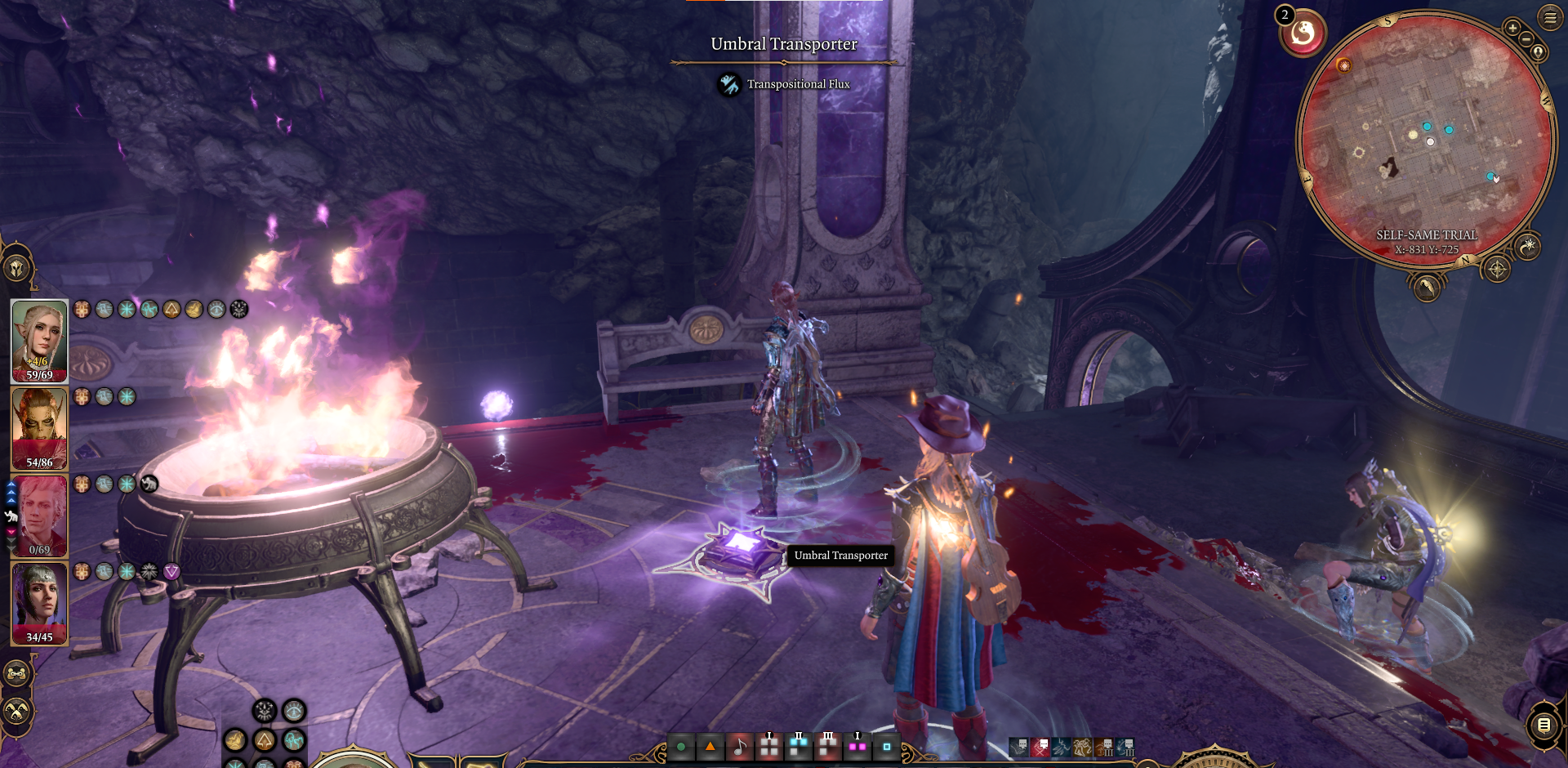 A screenshot of Umbral Transporter in Baldur's Gate 3. 
