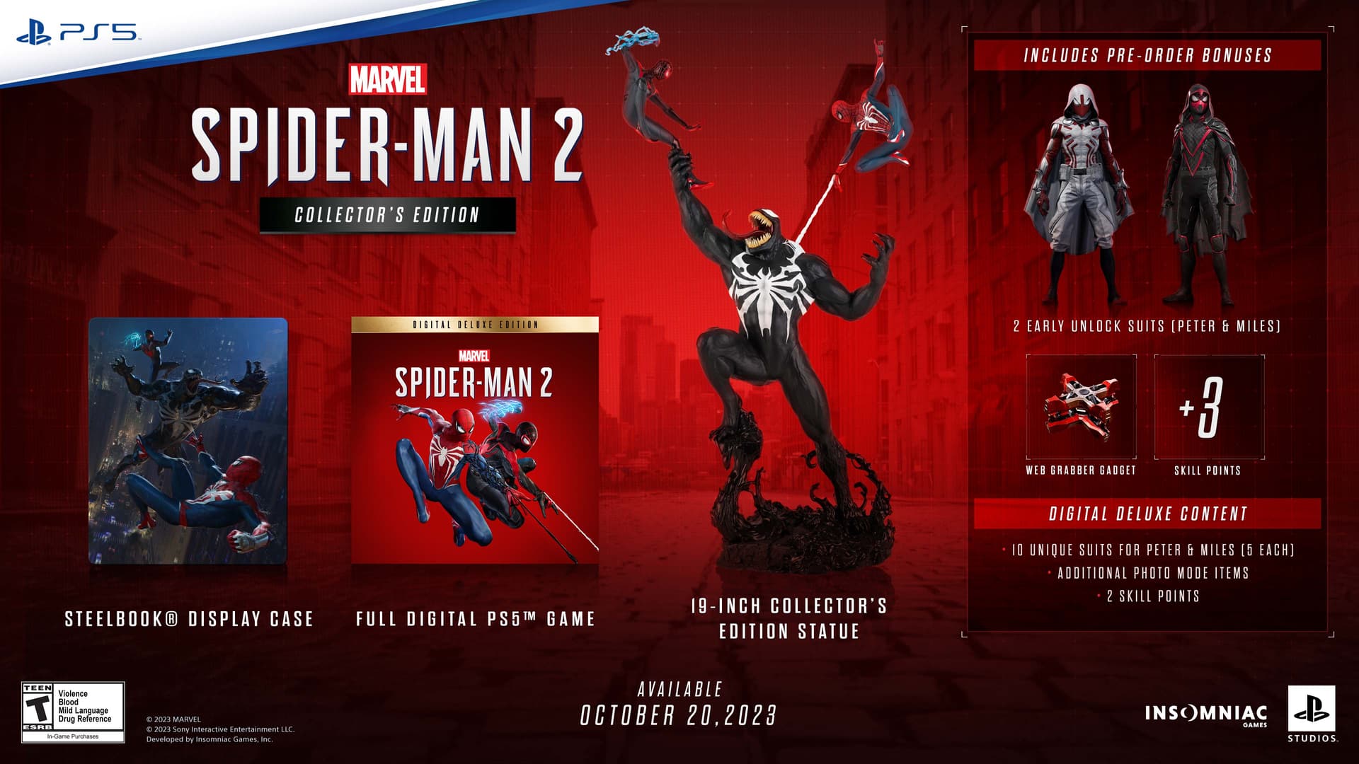 Everything included in the Collector's Edition of Spider-Man 2