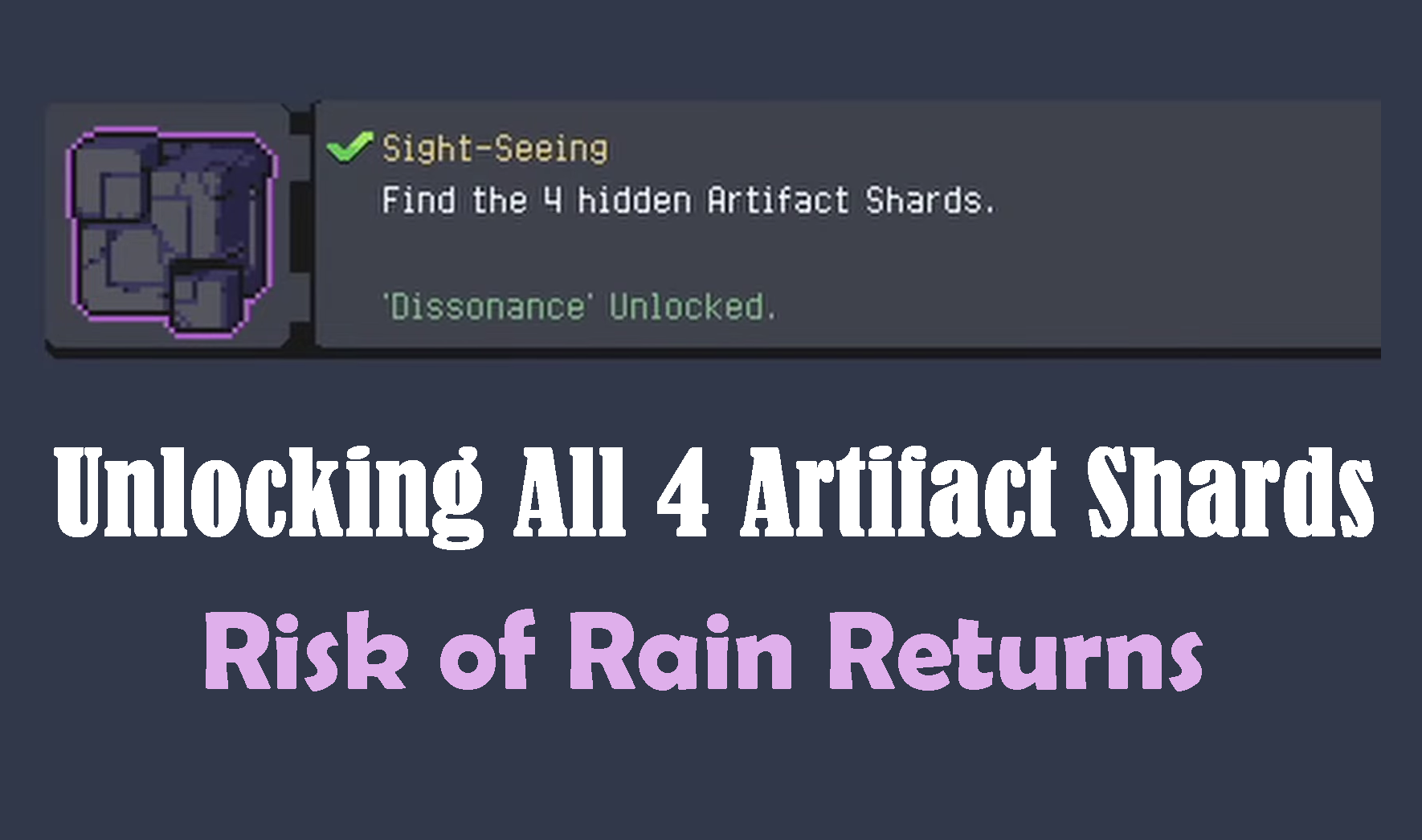 How to Find All Artifact Shards in Risk of Rain Returns