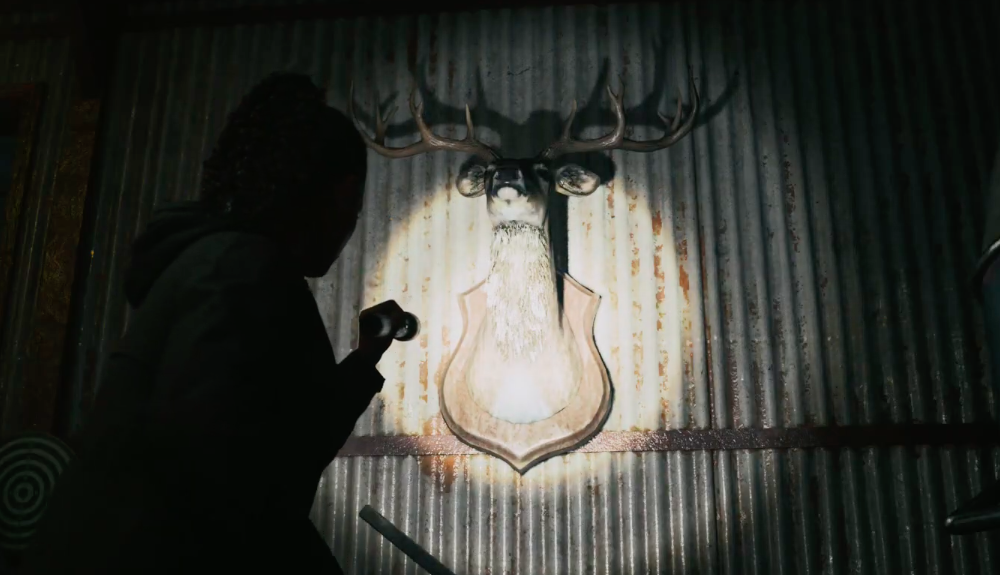 The deer head in Kalevala Knights Workshop.