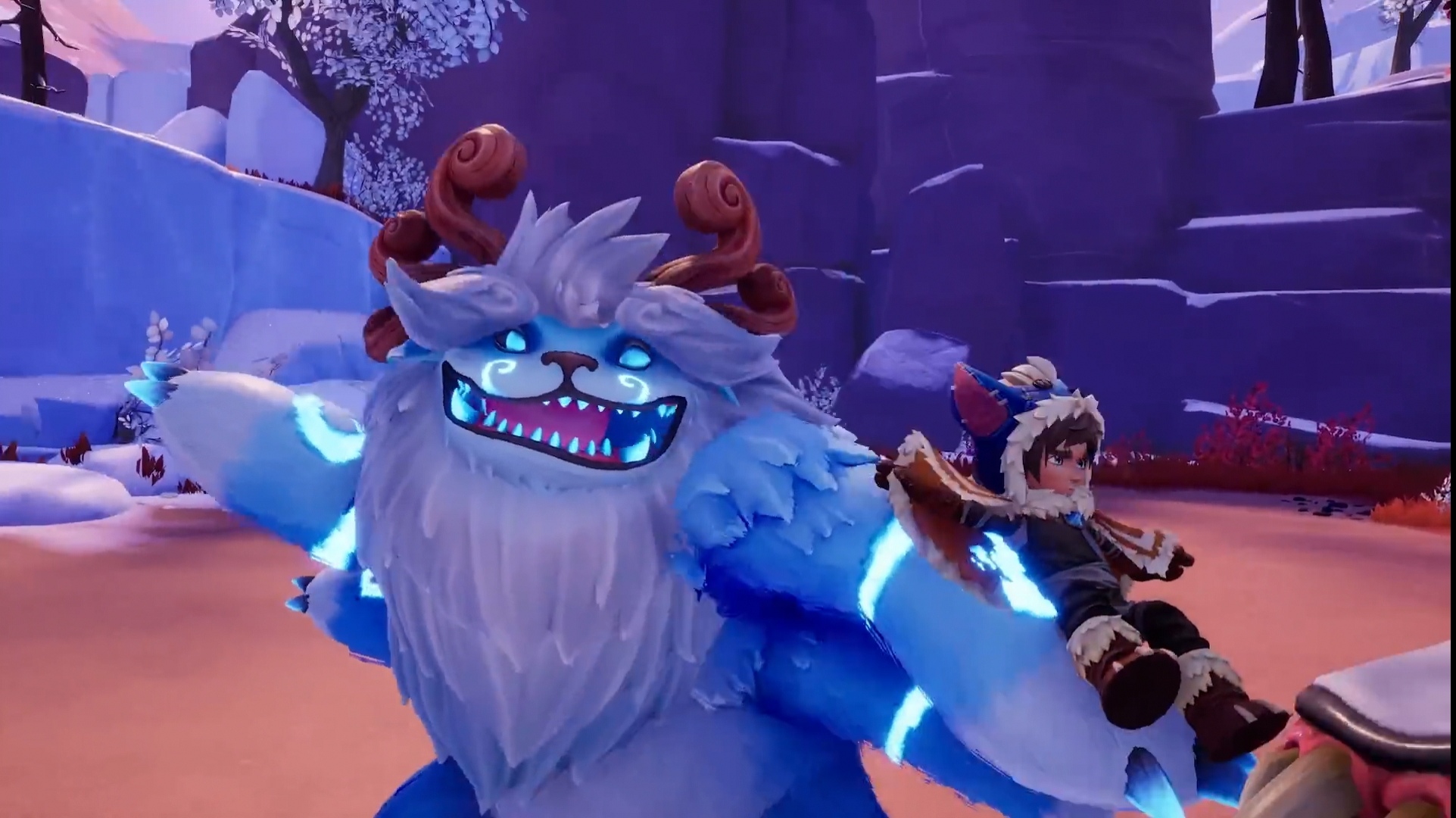 A picture of Nunu and Willump in Song of Nunu. 