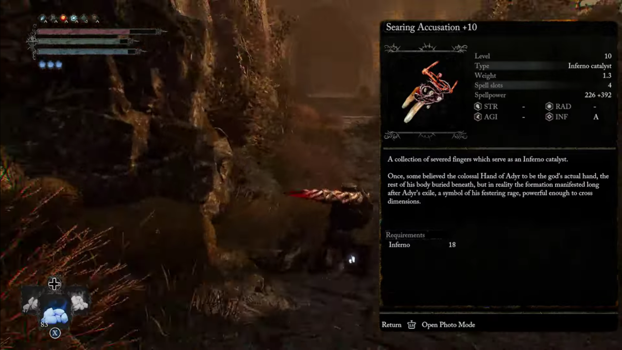The Best Inferno Catalysts in Lords of the Fallen Player Assist