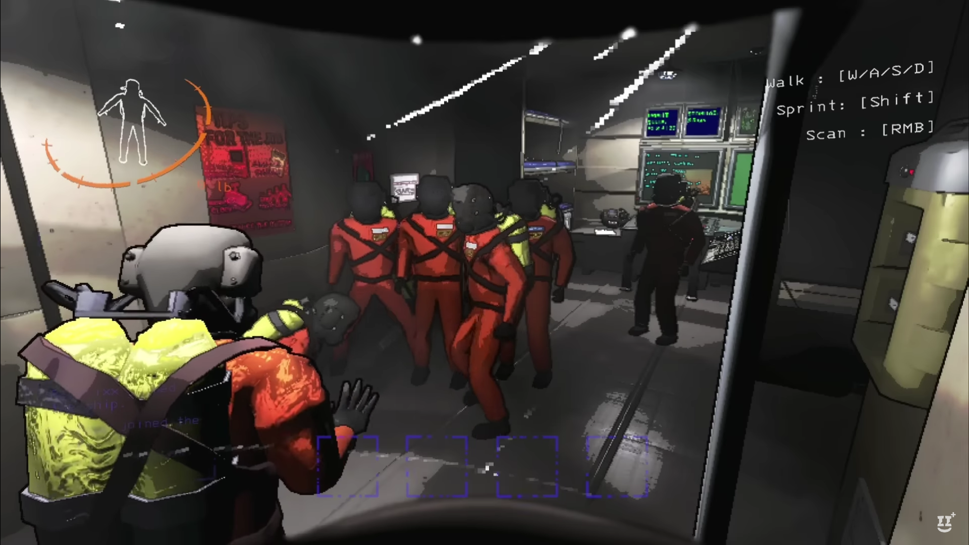 A screenshot of the multiplayer in Lethal Company.
