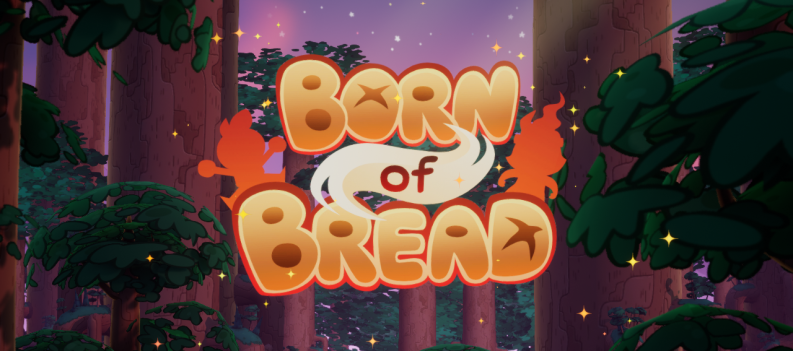 A screenshot of Born of Bread's intro sequence.