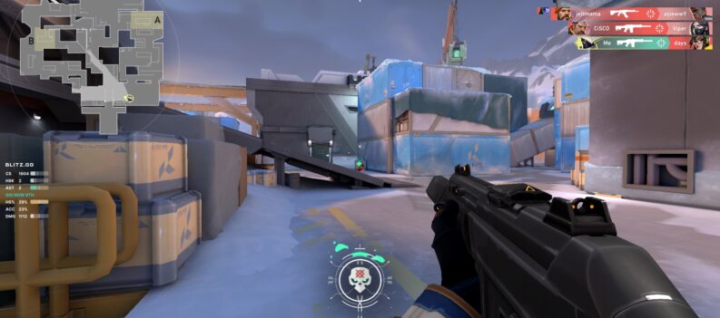 A screenshot of Blitz.gg - one of the best valorant trackers.