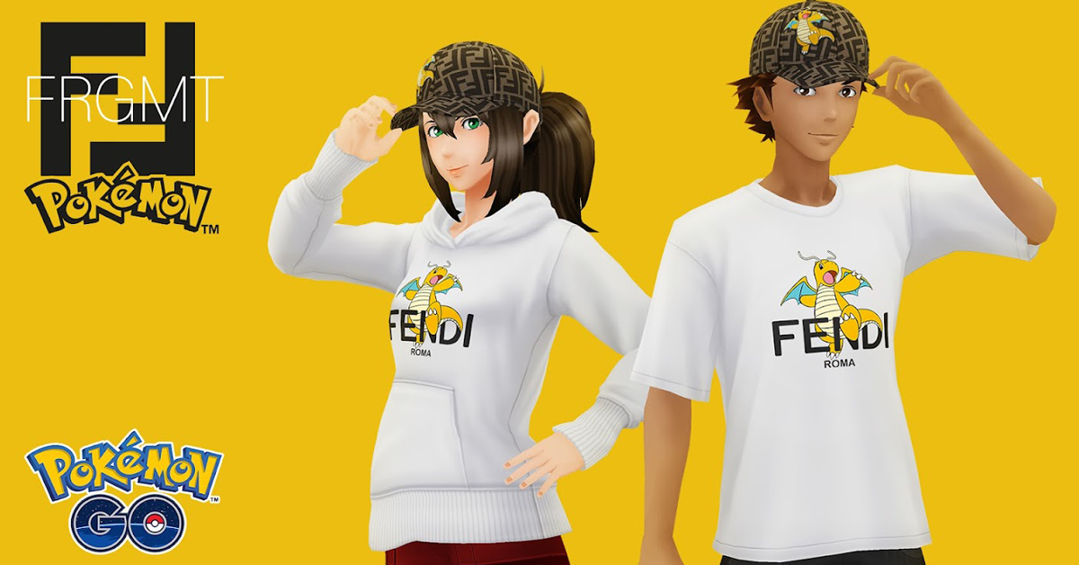 Pokemon GO Fendi Collab Hoodie