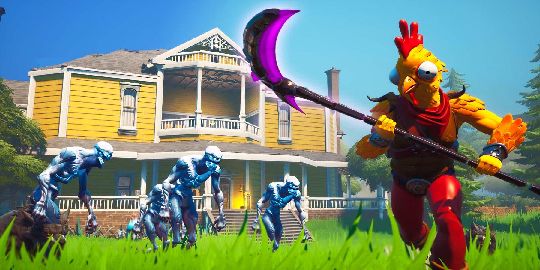 Zombie Farm 2.41 Horror Map Code in Fortnite