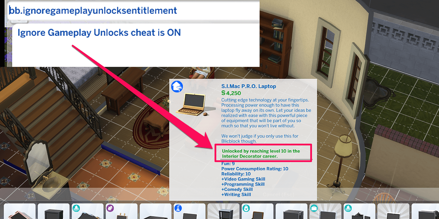 Sims 4 Career Items