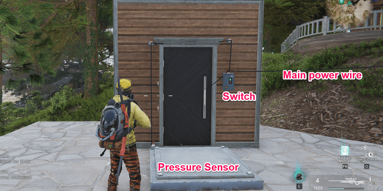 Pressure Sensor Automatic Door Once HUman