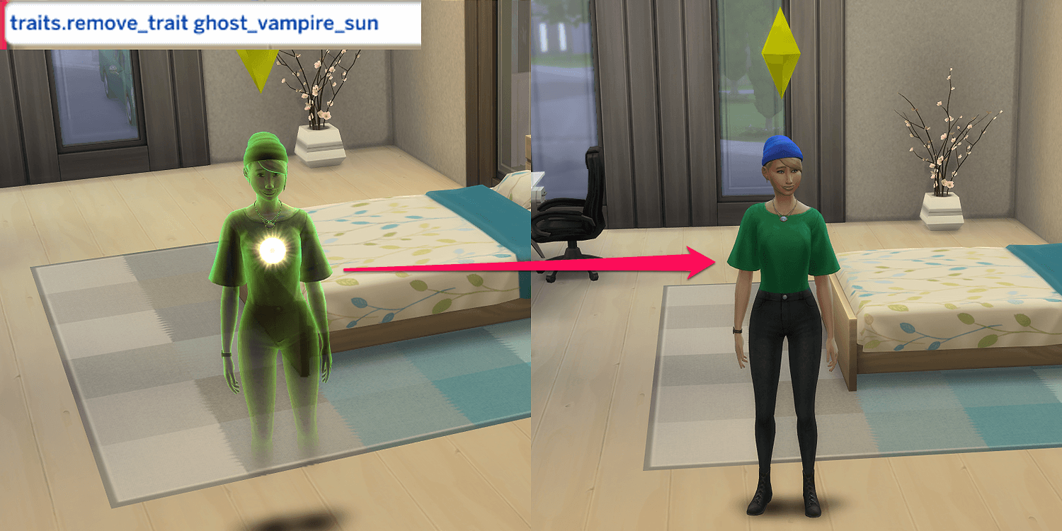 Ghost Change Sims 4