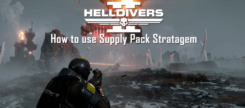 Helldivers 2 supply pack stratagem