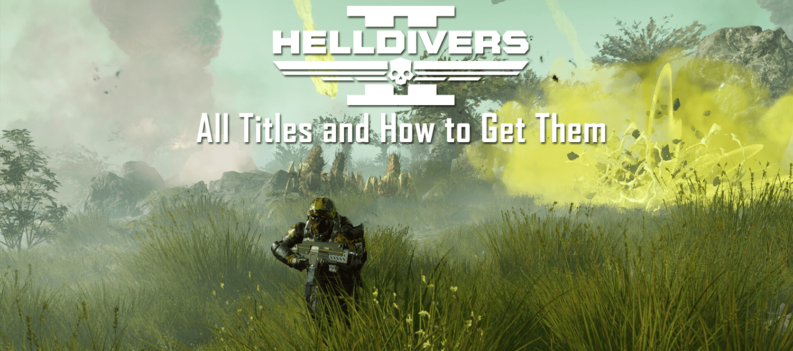 Hell divers titles